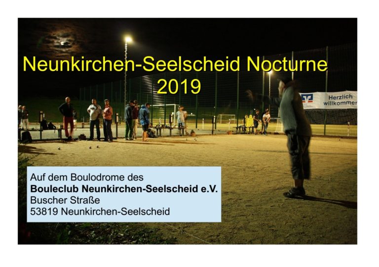 Ergebnisse Neunkirchen-Seelscheid Nocturne 20. September 2019