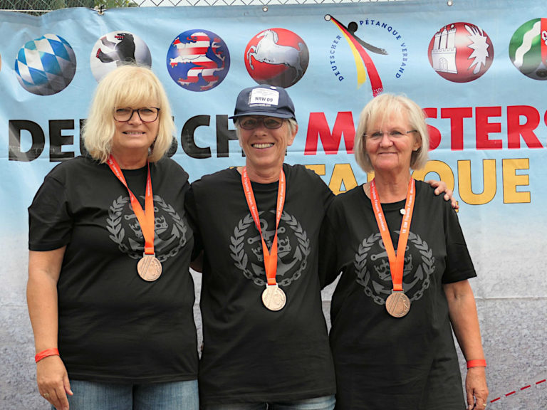 DM • Frauen-Triplette 2021 am 25./26. September in Mannheim